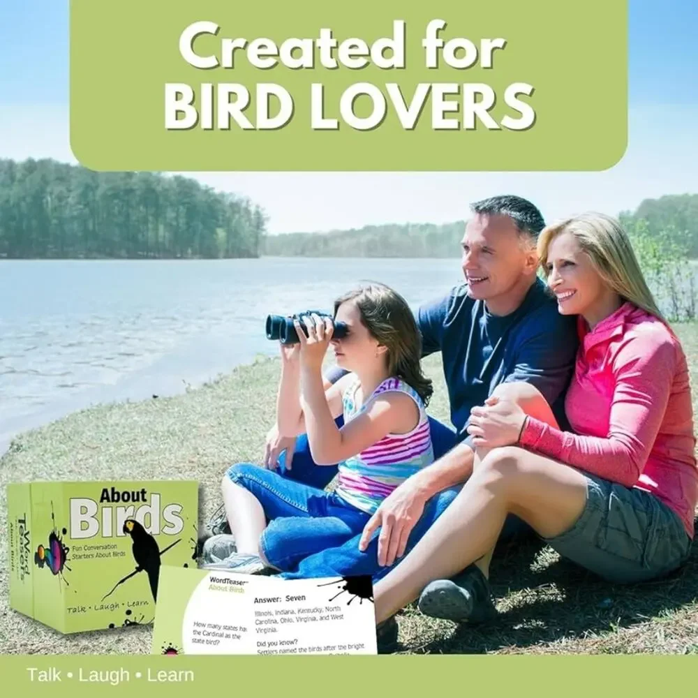 About Birds Card Game - Word Teaser Talk Laugh Learn About Birds